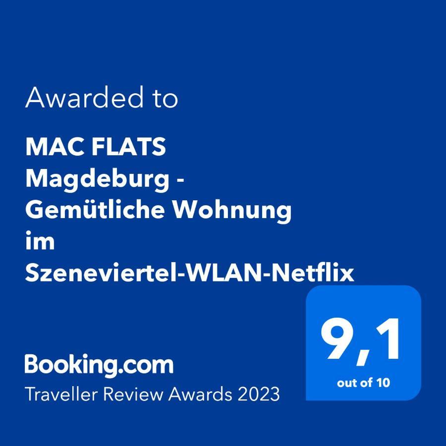 Blue Chili 06 - Gemuetliche Wohnung Im Szeneviertel-Wlan-Netflix Magdeburg Eksteriør bilde